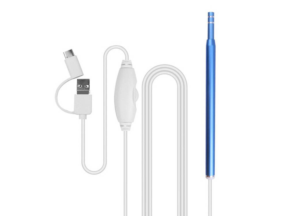 

Эндоскоп USB универсальный 3 в 1 Синий