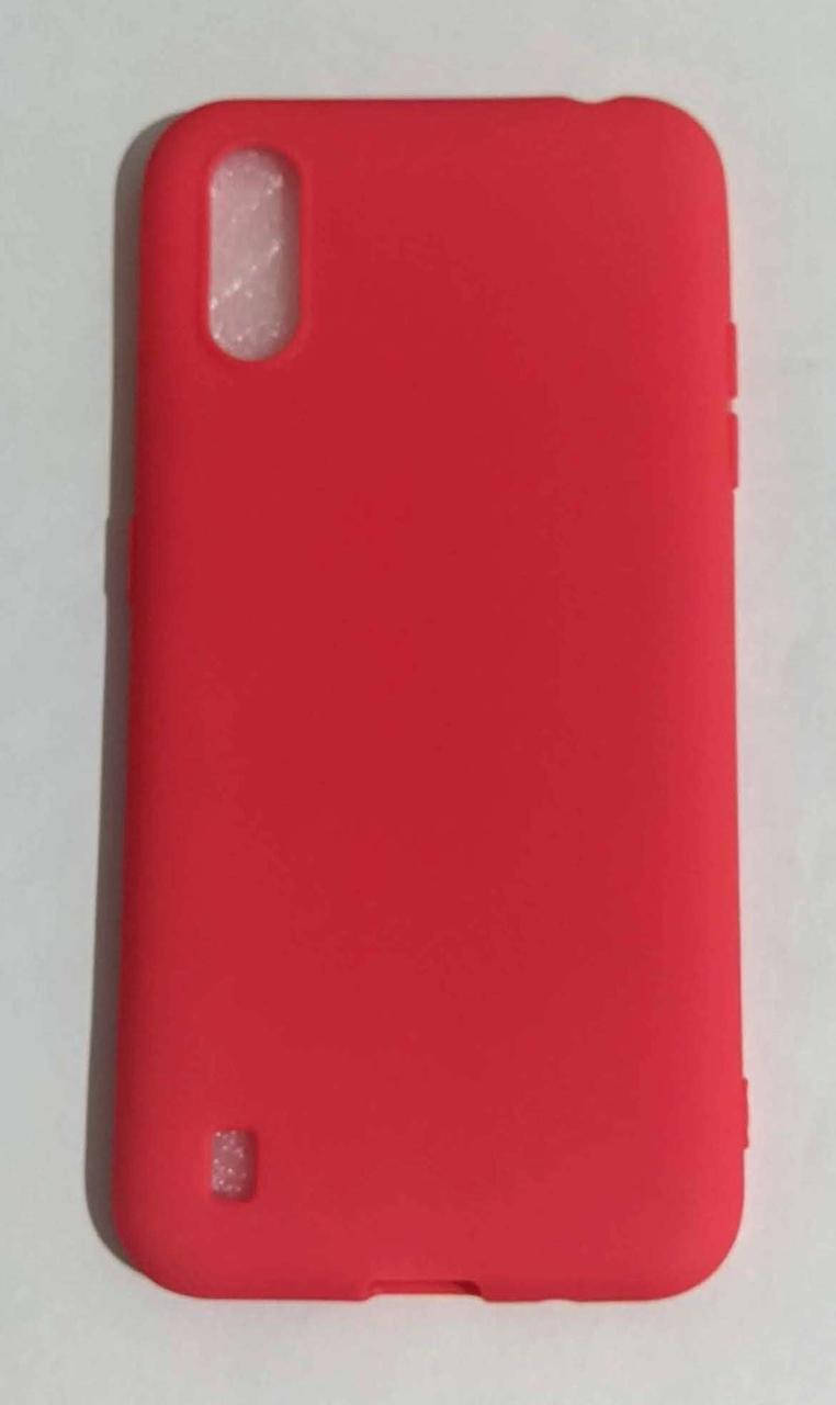 

Силиконовый чехол для Samsung A01 / A015 Red, Красный