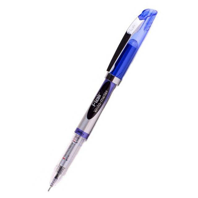 

Ручка шариковая Flair "Writometer 743" 0,6 мм синяя