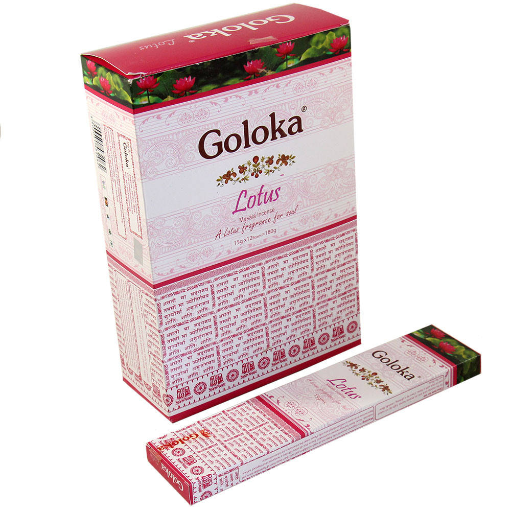 

Аромапалочки Goloka Лотос 15 шт.