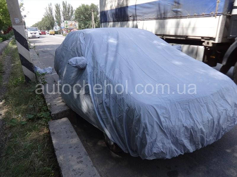 

Тент на легковые авто, мягкая основа, Premium, М, Серый