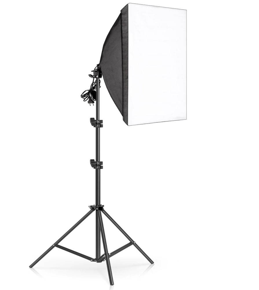 

Софтбокс с патроном Е27 Prolighting (50х70 см + стойка 2.2 м)