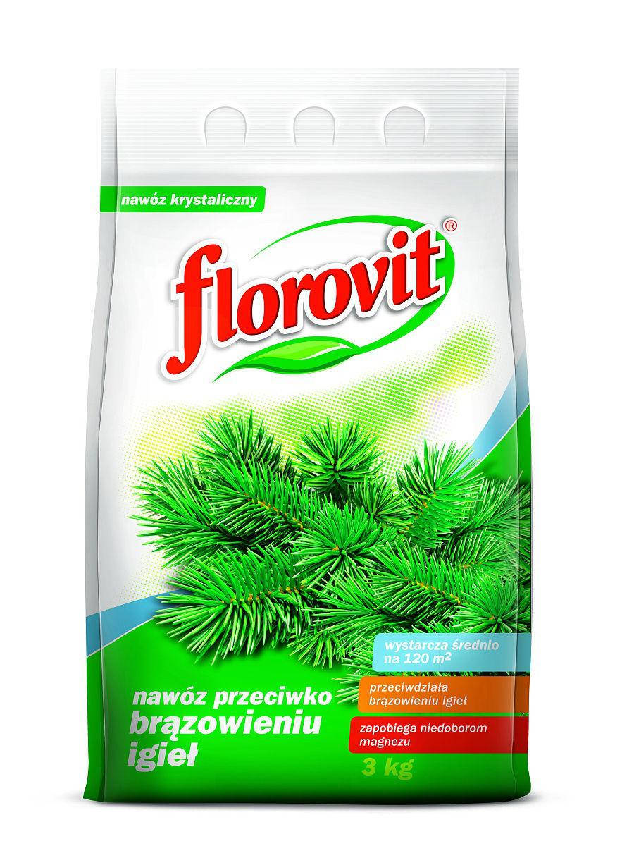 

FLOROVIT удобрение против бурения хвои 3кг. Флоровит