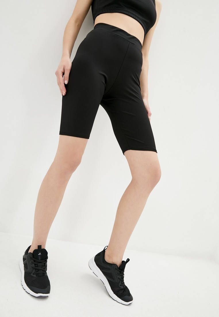 

Спортивные шорты велосипедки 4Profi без принта черные размер XS дайвинг 18088, Черный