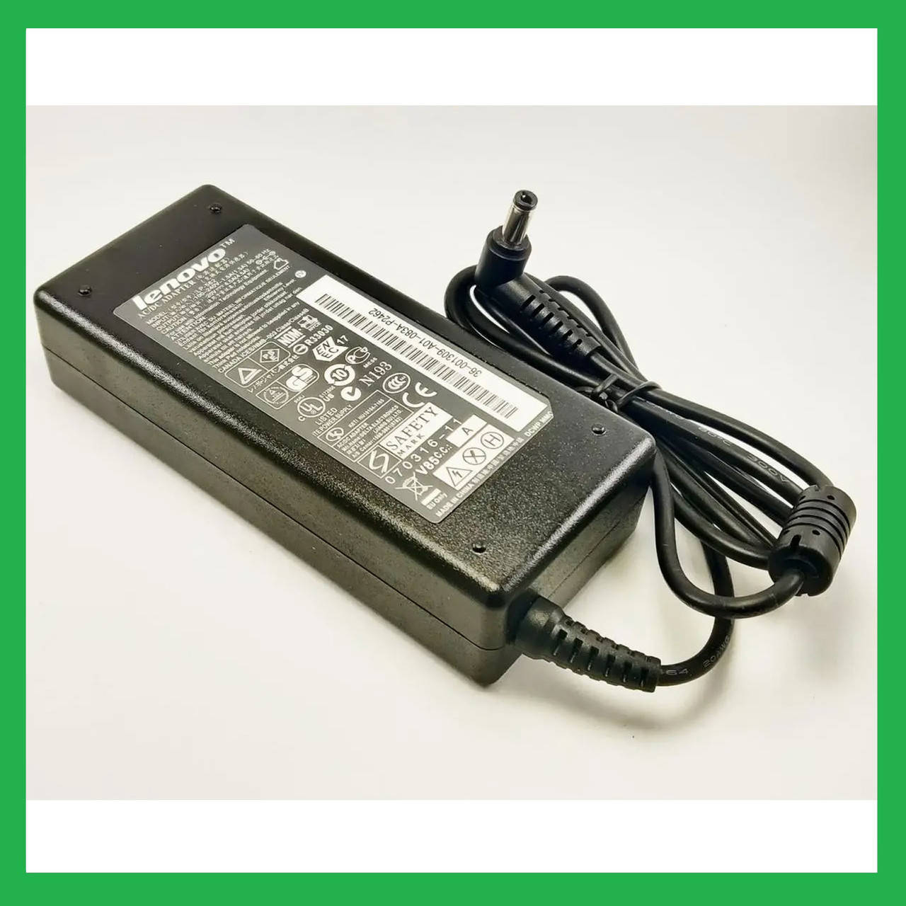 

Блок питания для ноутбука Lenovo 20V 4,5A 90W, штекер 5,5x2,5мм.