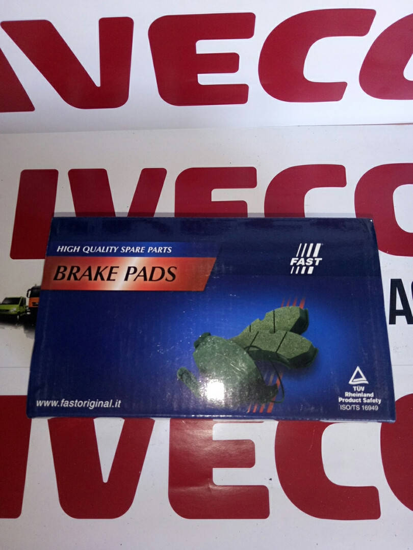 

Колодки тормозные Iveco передние/задние Е2/E3 1906401//42535791/FT29095//FT29121