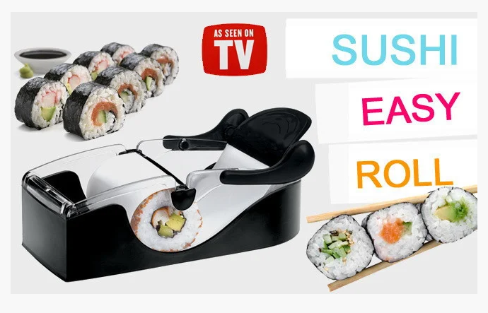 

Машинка для приготовления роллов и суши Перфект Ролл. Perfect Roll Sushi