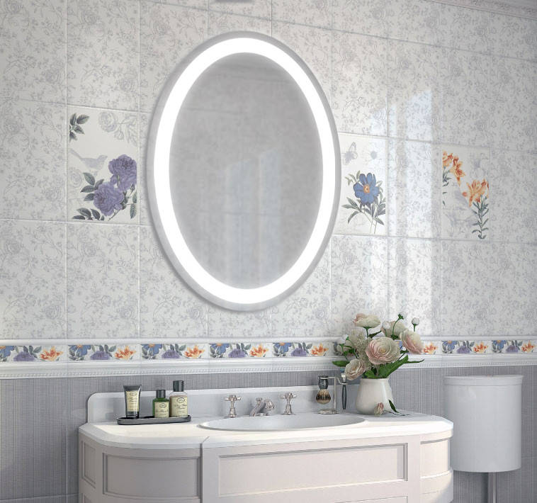 

Зеркало овал LED (60*80*3см) PR-D57