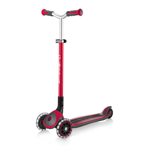 

Детский самокат Globber Master Lights New Red, Красный