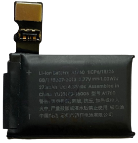 

Аккумулятор акб батарея Apple Watch 2 38mm 273 mAh