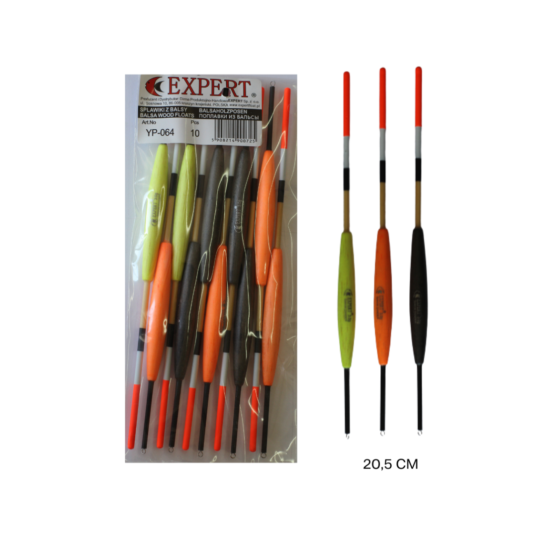 

Поплавок EXPERT Бальза YP-064 3г (10шт в уп)