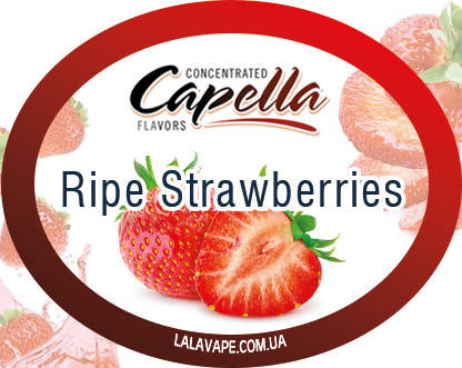 

Ароматизатор Capella Ripe Strawberries (Спелая клубника)