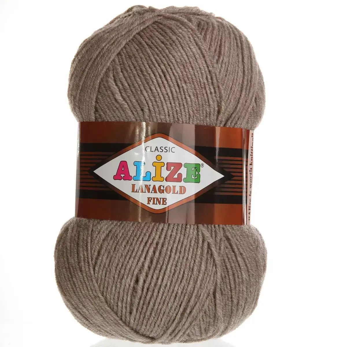 

Пряжа Lanagold fine (Alize, Турция) № 207 св. корич. меланж (еще +18 цветов)