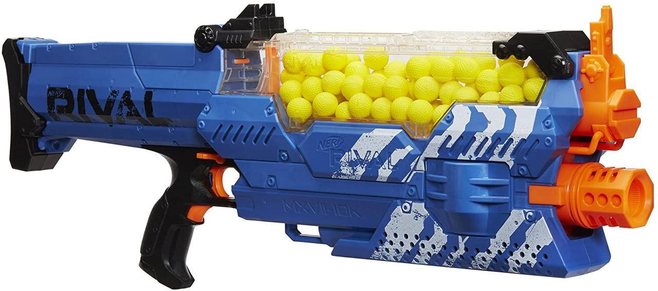 

Бластер Нерф Райвал Немезис синий Nerf Rival Nemesis MXVII-10K B8239