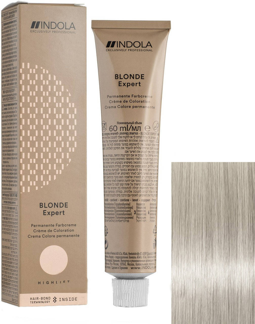 

Перманентная крем-краска для осветления волос Indola Blonde Expert Permanent Caring Color 60 мл 1000.11
