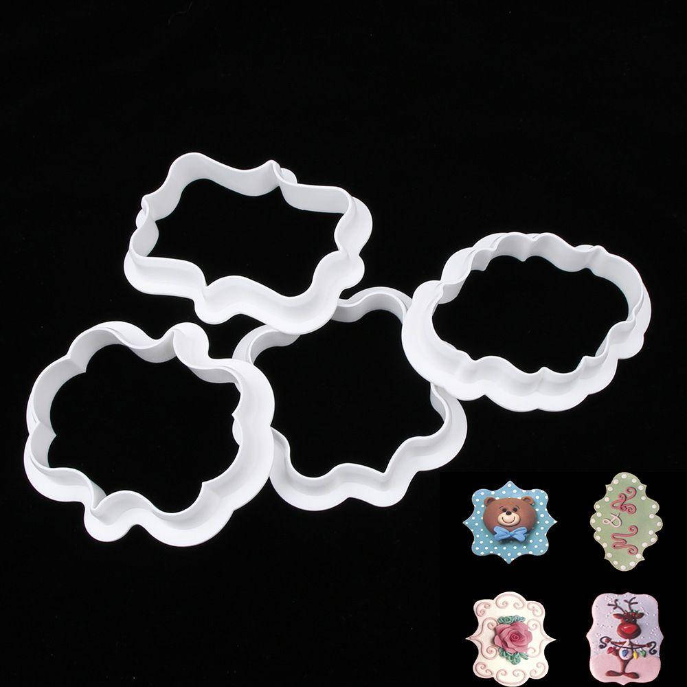 

Набор вырубок Рамки для печенья и пряников из 4 шт.