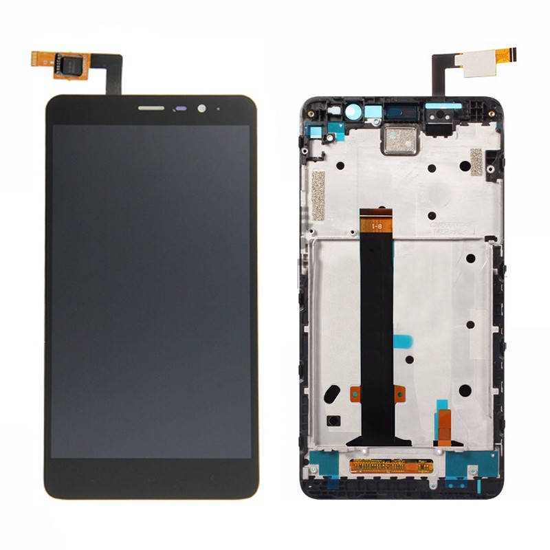 

Дисплей (экран) для Xiaomi Redmi Note 3 PRO + тачскрин, с передней панелью, цвет черный