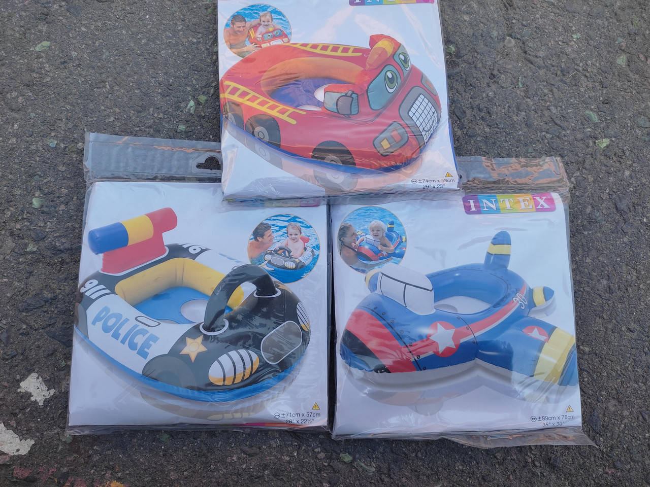 

Плотик детский 3 вида, размером 73х58см, от 1 года