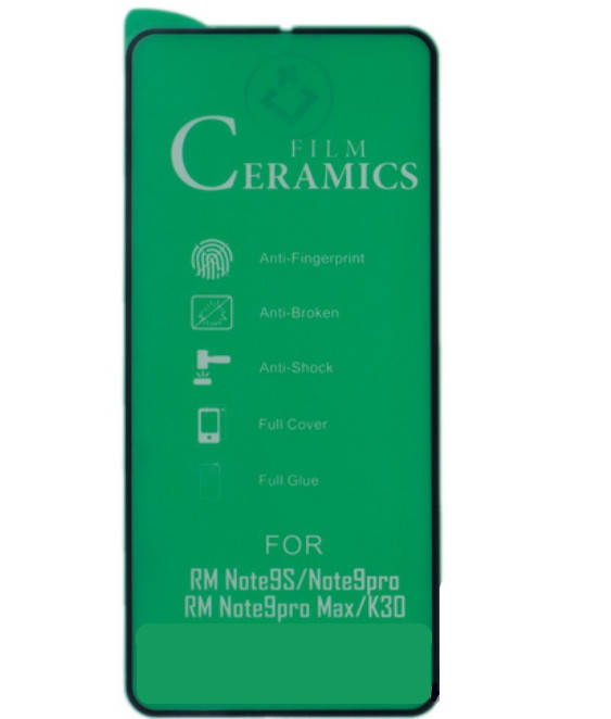 

Захисна плівка Ceramic Xiaomi Redmi Note 9 Pro Full Glue black, Черный