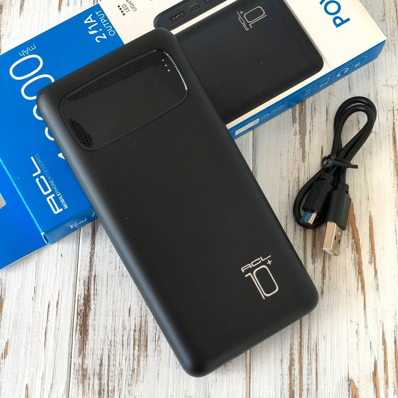 

Power Bank ACL PW-42 10000mAh (Реальная мощность)