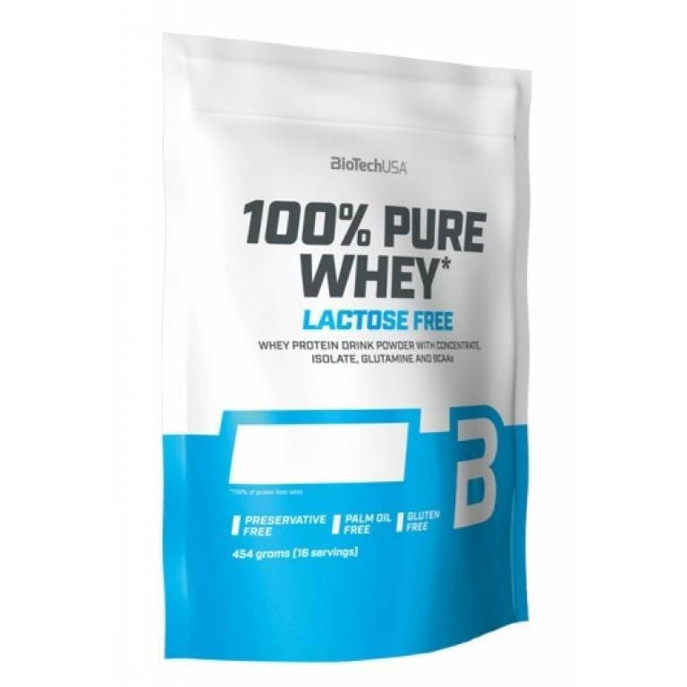 

Протеїн 100% Pure Whey Lactose Free BioTech 454 г Шоколад