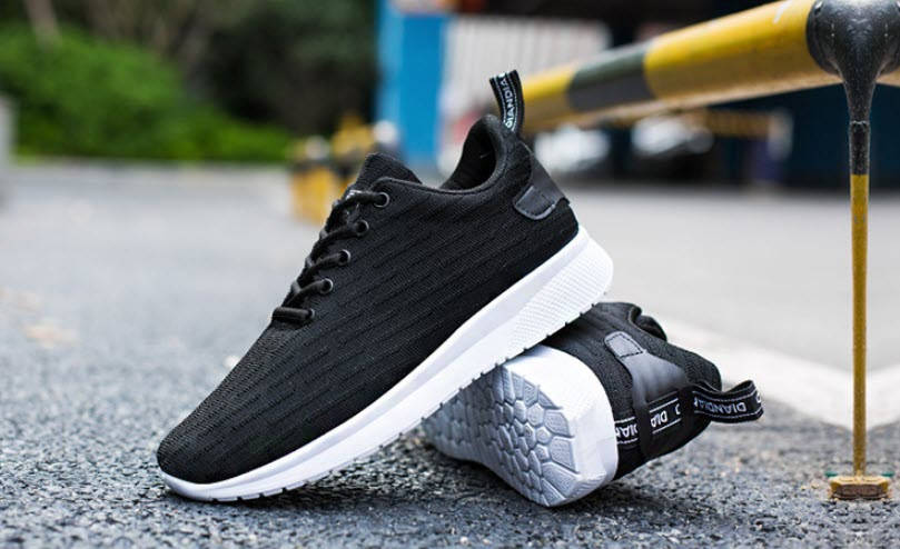 

Удобные мужские тканевые кроссовки, Черный