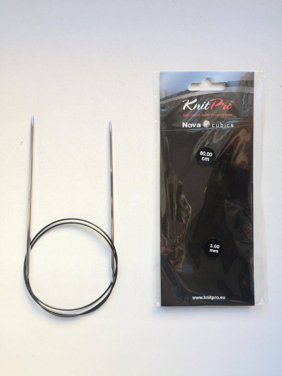 

Кубические спицы Nova Cubics KnitPro d 3,00 мм 80см