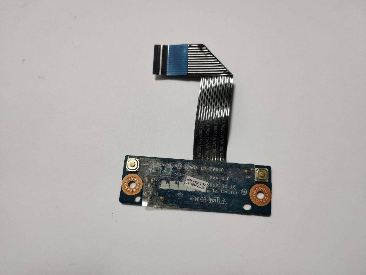 

Кнопки тачпаду для ноутбука Lenovo G580 G585 series NBX00011L00 LS-7984P +1