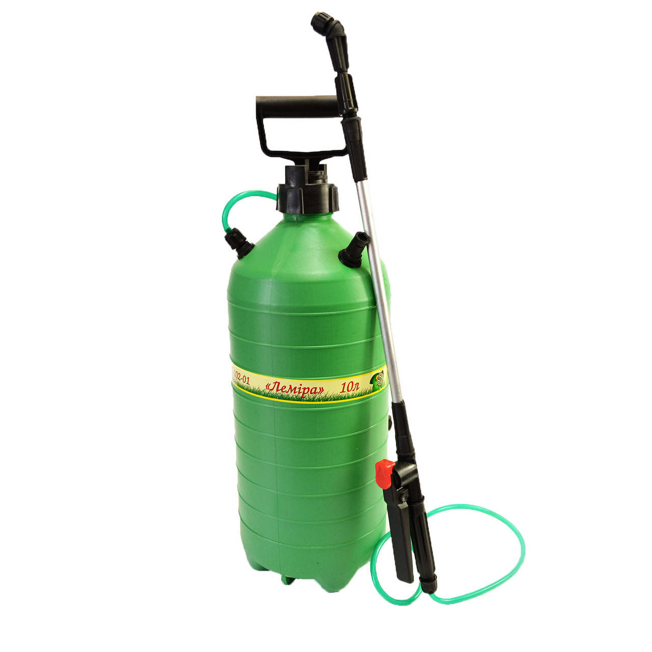 

Опрыскиватель Лемира 10 л (ОП-202-01) пневматический бачок садовый, Зелёный