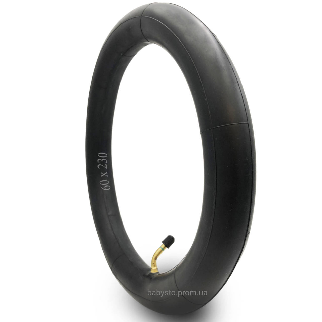 

Камера 60х230 с изогнутым для колеса детской коляски Drifting Speed Turing, Черный
