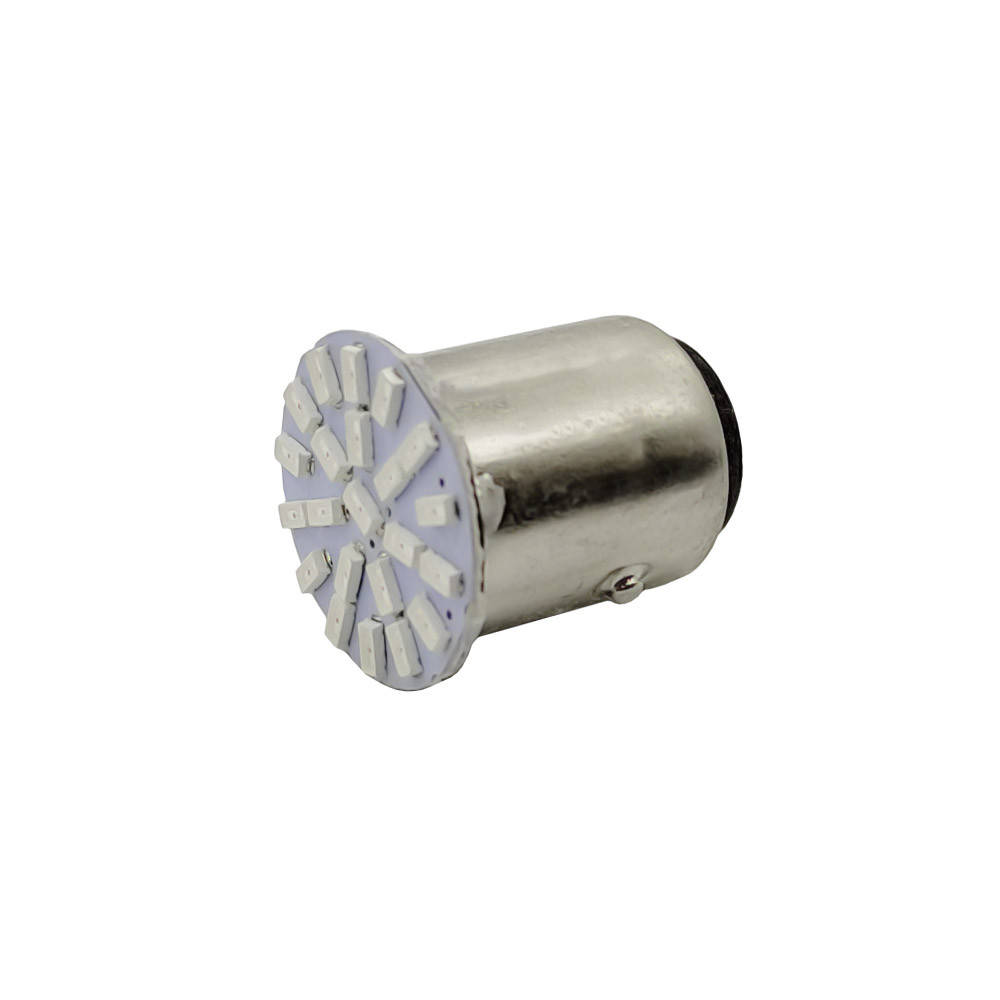 

Светодиодная лампа BA15S 1156-3014-22SMD красная