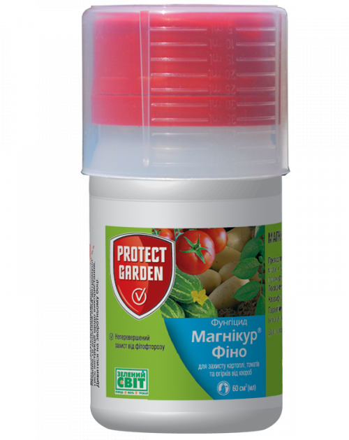 

Фунгицид Магникур Фино 61 SC 687.5 К.С 60 мл Protect Garden