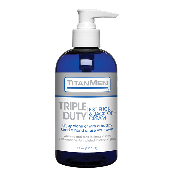 

Густая смазка для фистинга, Doc Johnson TitanMen - Triple Duty, 236 мл