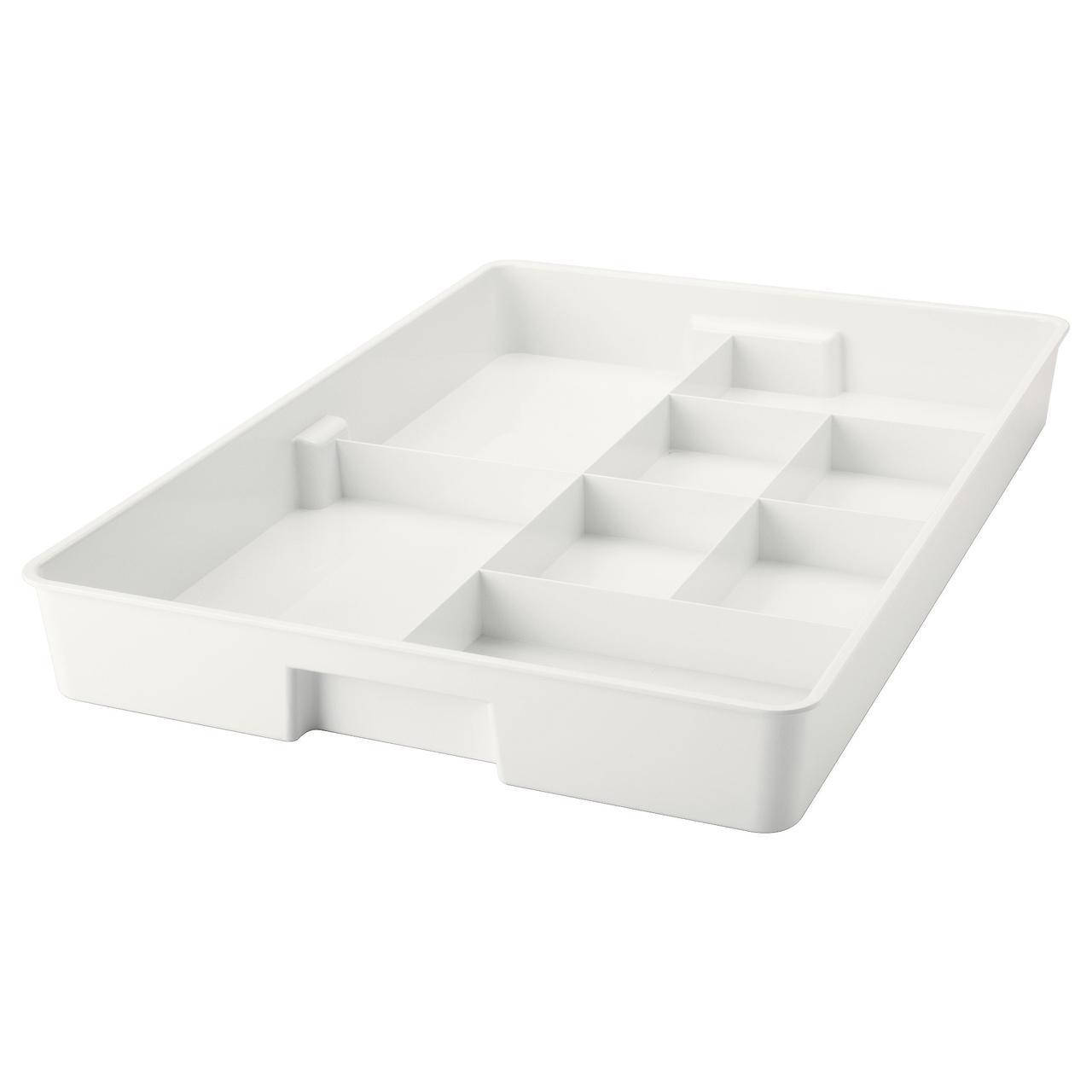 

IKEA KUGGIS (002.802.08) Вставка с 6 отсеками, белый