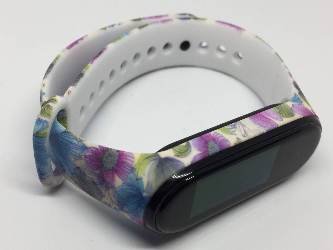 

Ремешок mi band 3 mi band 4 mi smart band 4 силиконовый с цветами