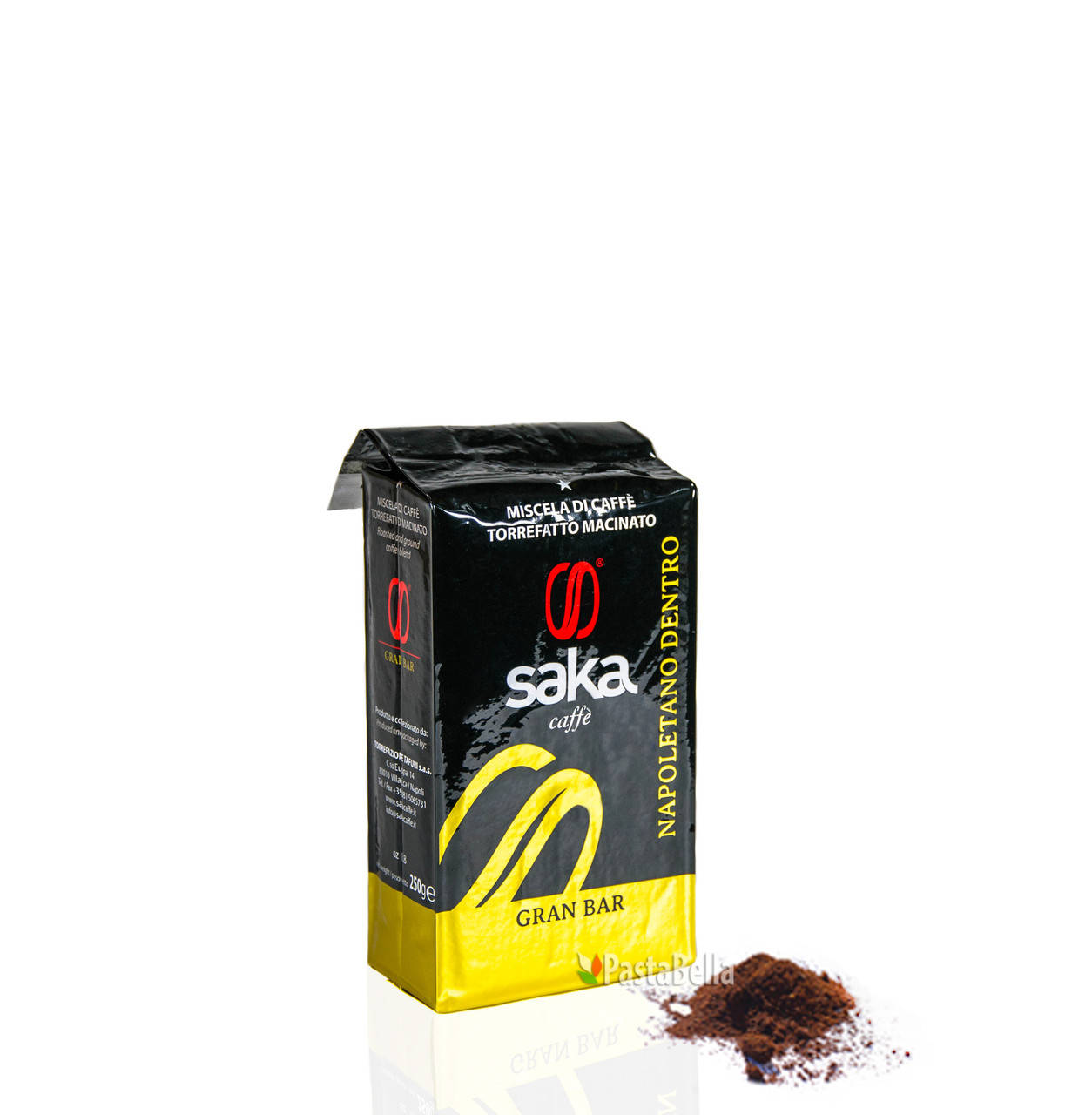 

Неаполитанский Кофе молотый "Saka Caffè" Gran Bar, 80% арабика, 0,25кг