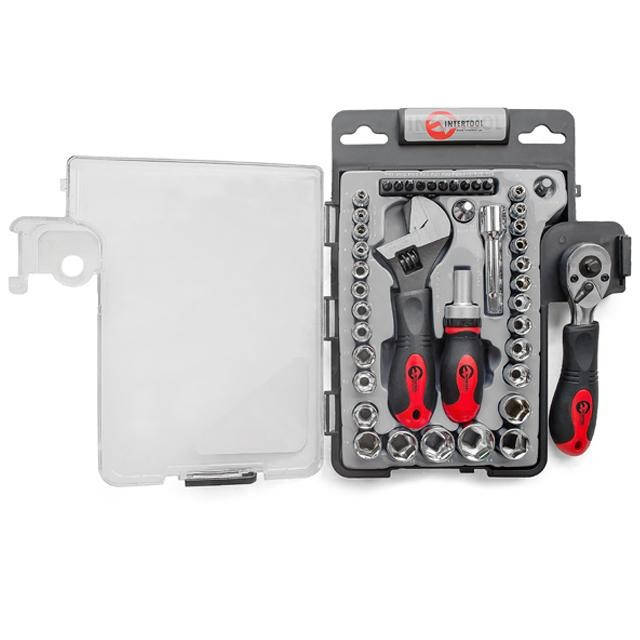 

Набор инструмента 43ед INTERTOOL ET-6003