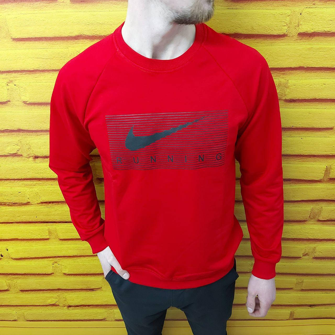 

Свитшот мужской модный (44-50), Красный