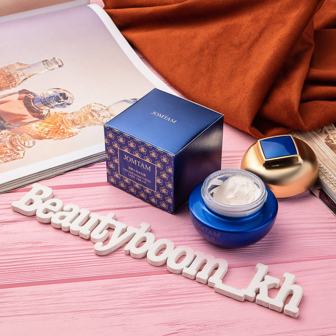 

Питательный крем для лица с экстрактом орхидеи Jomtam