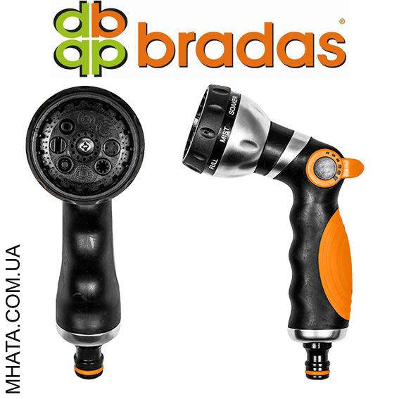 

Пистолет для полива металлический BRADAS ECO-2038, 8 режимов