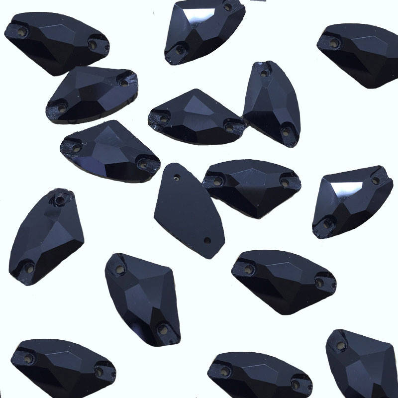 

Пришивные стразы топорик Jet (9x14мм)