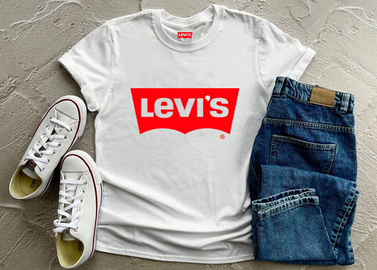 

Мужская футболка Levis Левис белая