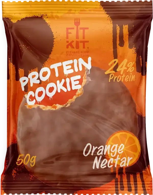 

Протеиновое печенье в глазури Fit Kit Апельсиновый Нектар (50 грамм)