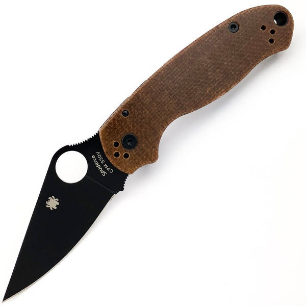 

Нож Спайдерко Spyderco Para 3 Micarta