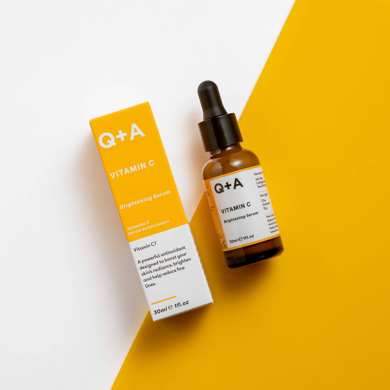 

Осветляющая сыворотка для лица Q+A Vitamin С, 30ml