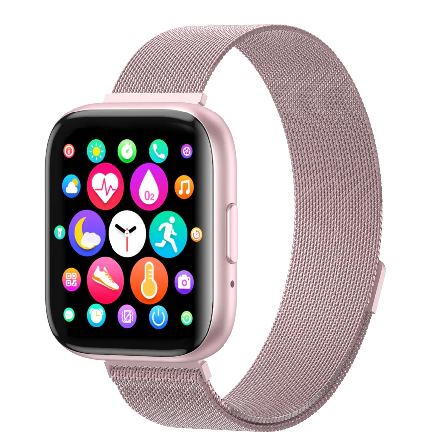 

Смарт-браслет Smart Band T99 + 2 ремешка (пудра)