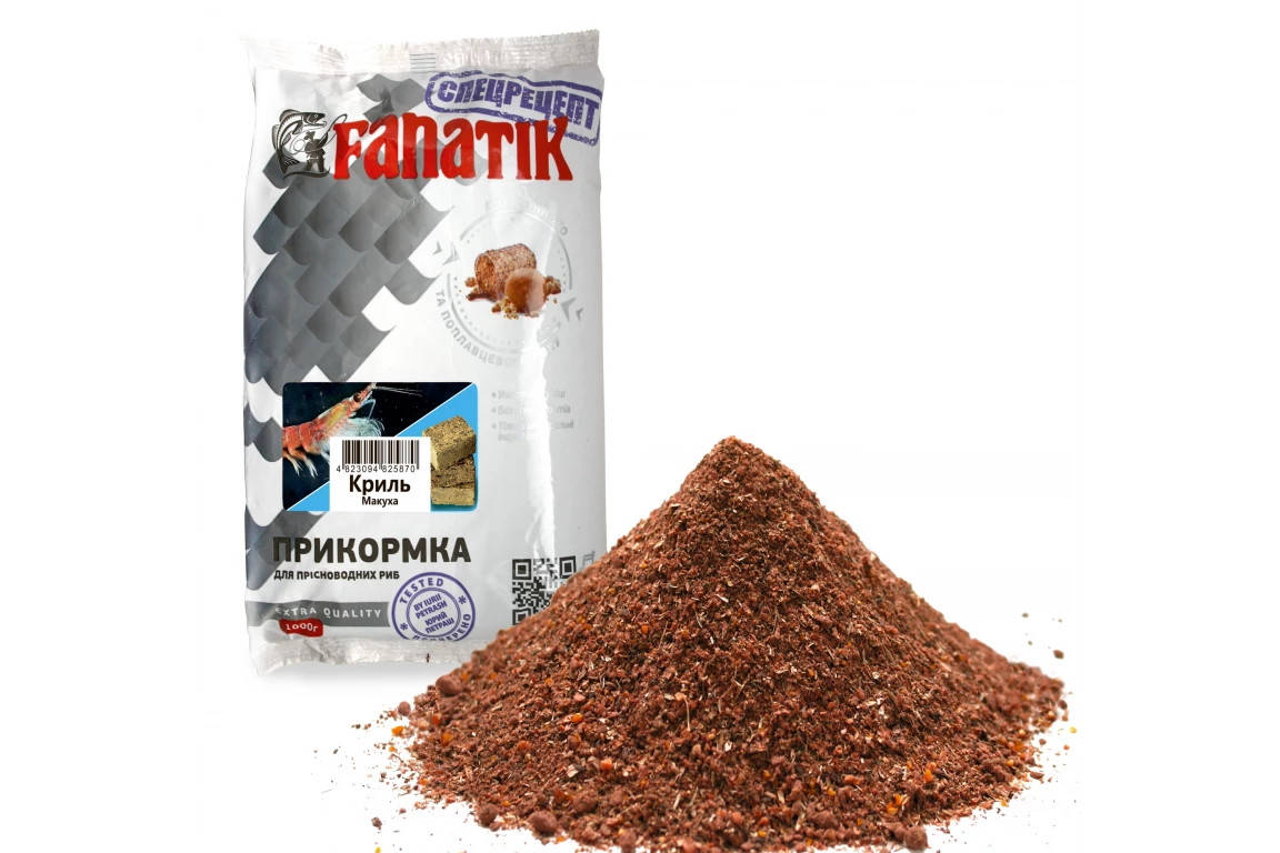 

Прикормка Fanatik "Криль Макуха" 1кг