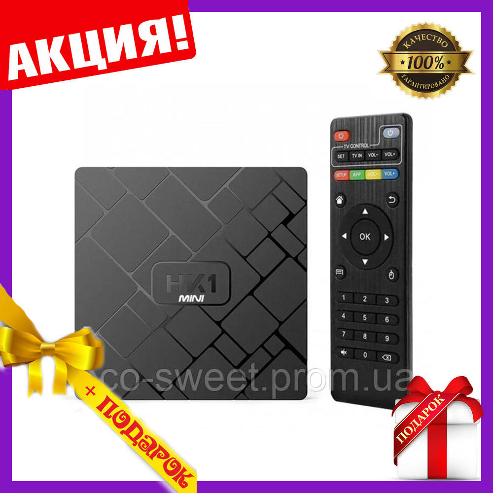 

Приставка smart tv смарт приставка для телевизора медиаплеер Android 8.1 2/16 Gb