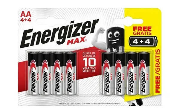 

Батарейка ENERGIZER MAX AA/LR6 (8шт)