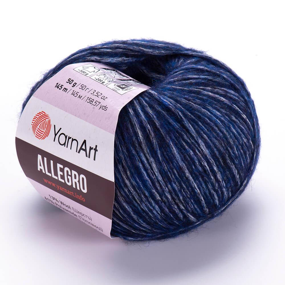 

YarnArt Allegro (ЯрнАрт Аллегро) №721 синий (Пряжа полушерсть, нитки для вязания)